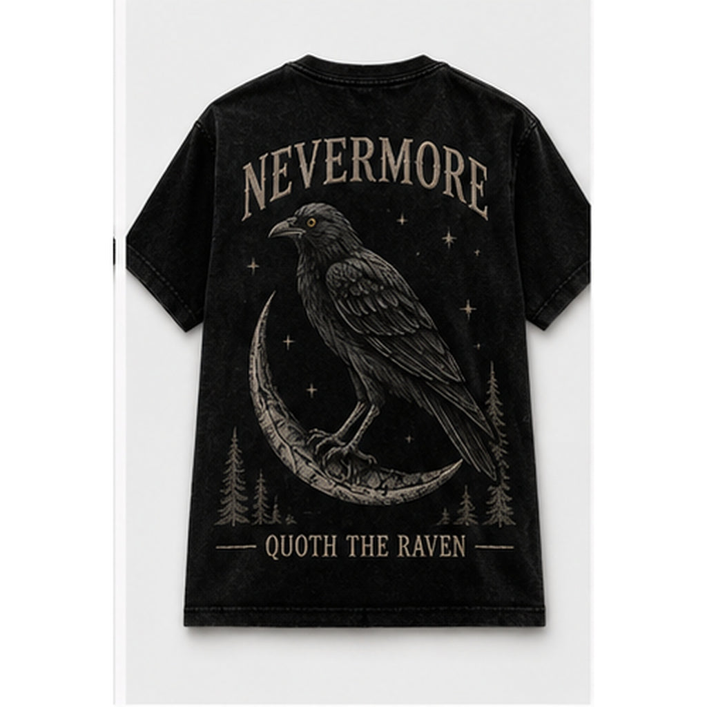 NEVERMORE Raven Vintage T-Shirt