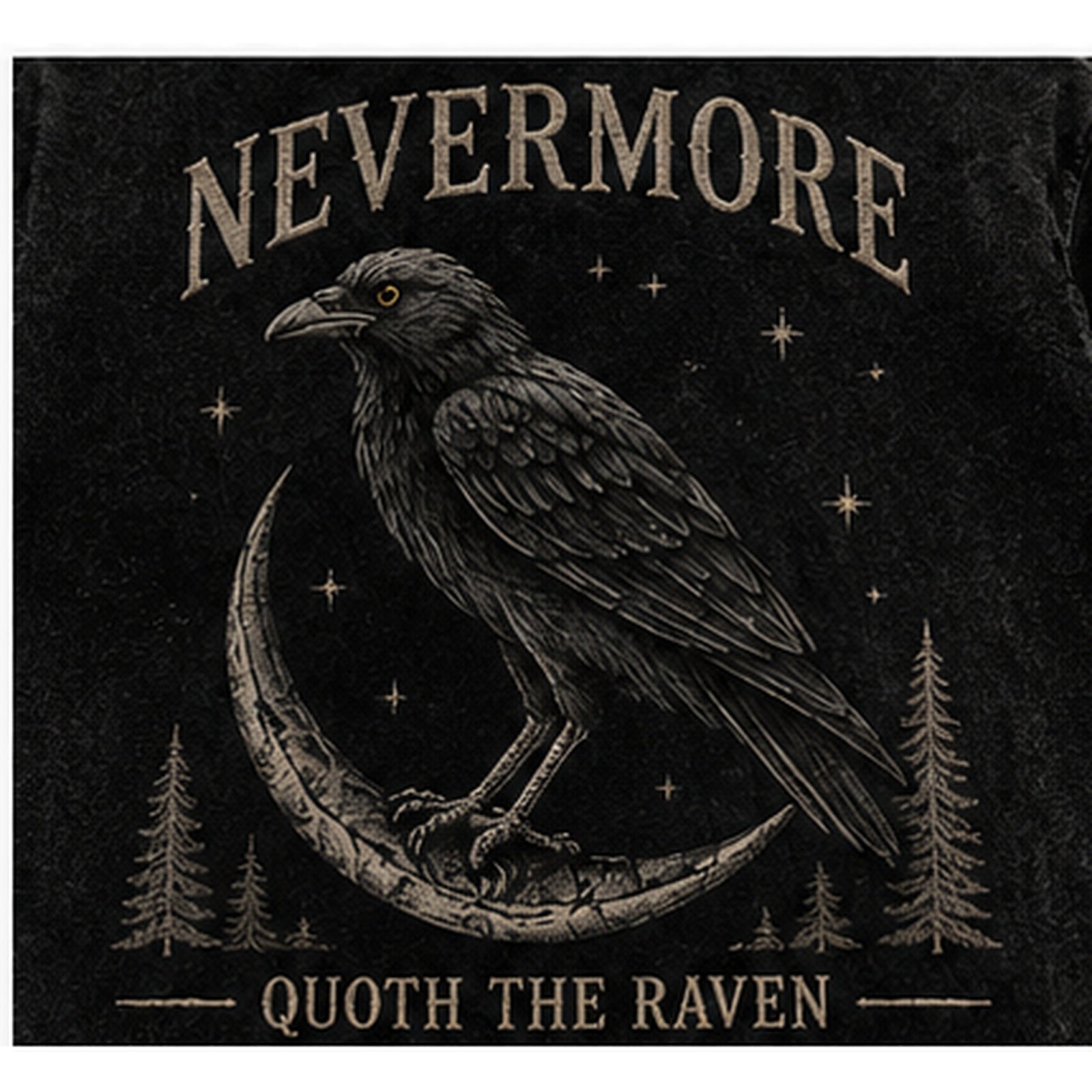 NEVERMORE Raven Vintage T-Shirt