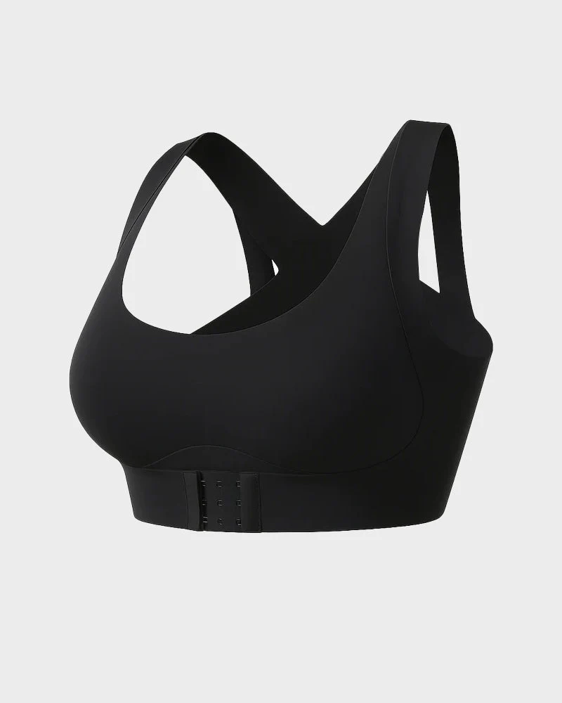 🏆Buy one get one free!🔥Front Closure Cross-Back Wireless Posture Bra