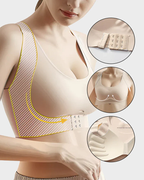 🏆Buy one get one free!🔥Front Closure Cross-Back Wireless Posture Bra
