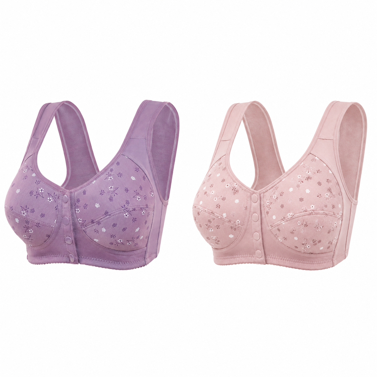 🏆Buy one get one free!🔥Comfortable & Convenient Front Button