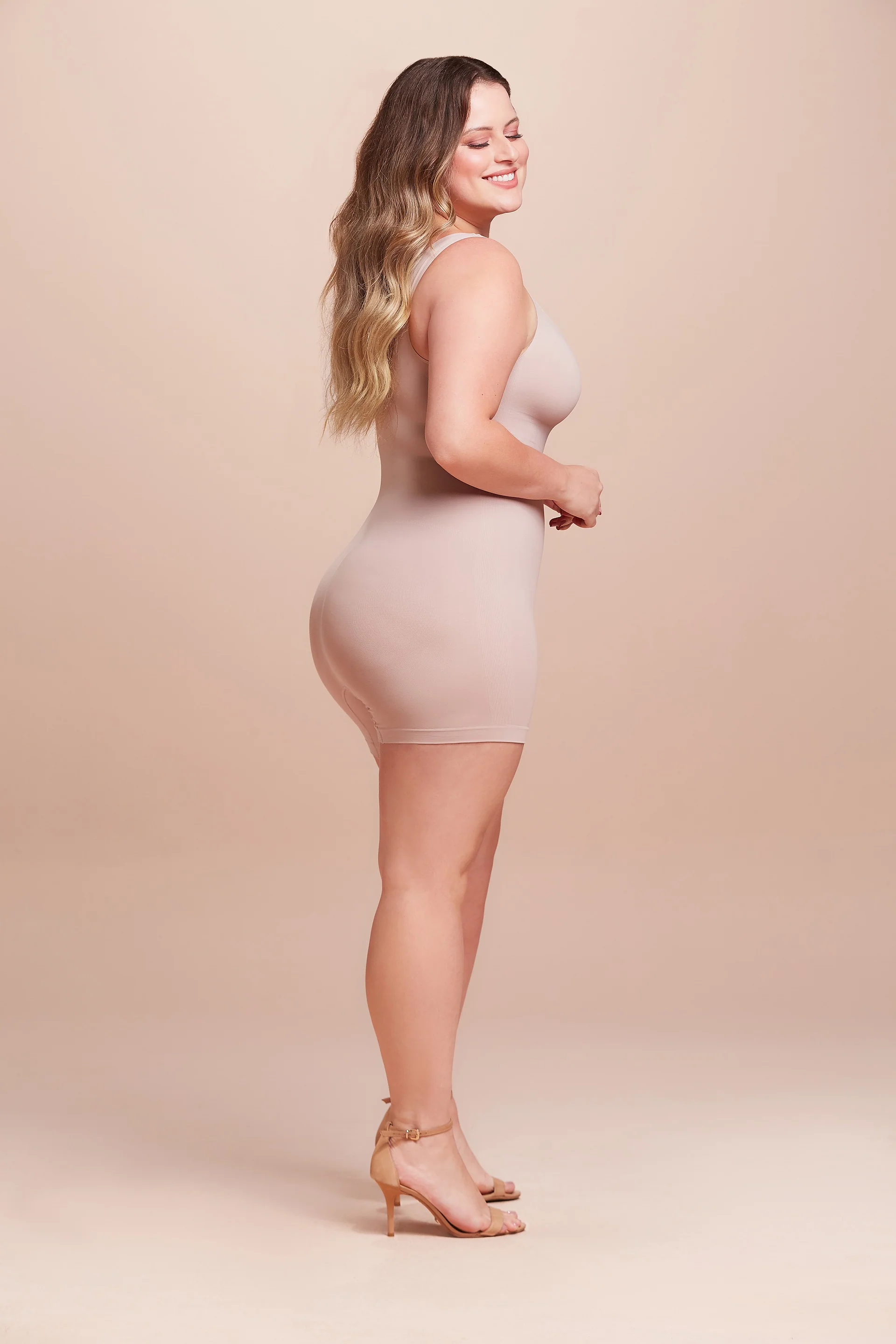 Comfort-Fit Shaping Bodysuit for Everyday Wear