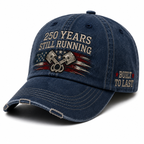250 Years. Still Running.™ — American Heritage Vintage Cap