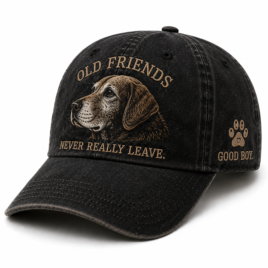 Old Friends Vintage Cap – A Tribute to the Dogs Who Never Really Leave