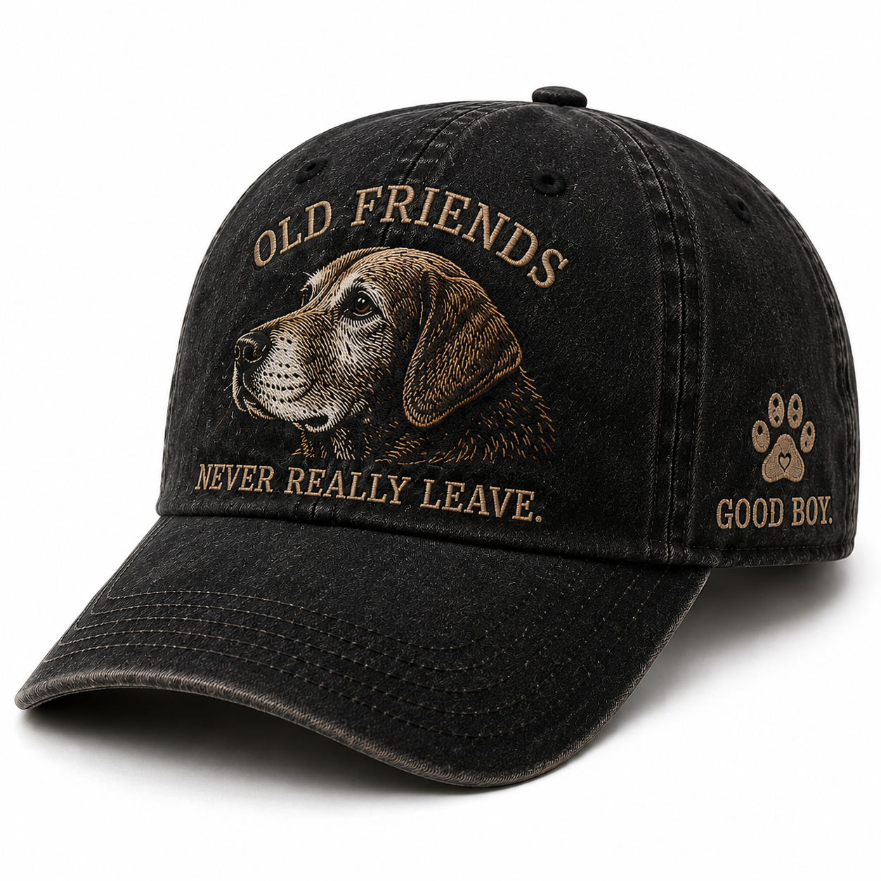 Old Friends Vintage Cap – A Tribute to the Dogs Who Never Really Leave