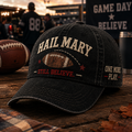 HAIL MARY Vintage Football Cap – Still Believe