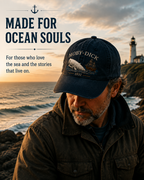 Moby-Dick™ Vintage-Print Hat | Whale and Nautical Culture-Themed Hat