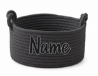 MamaRaya Personalized Dog Toy Basket
