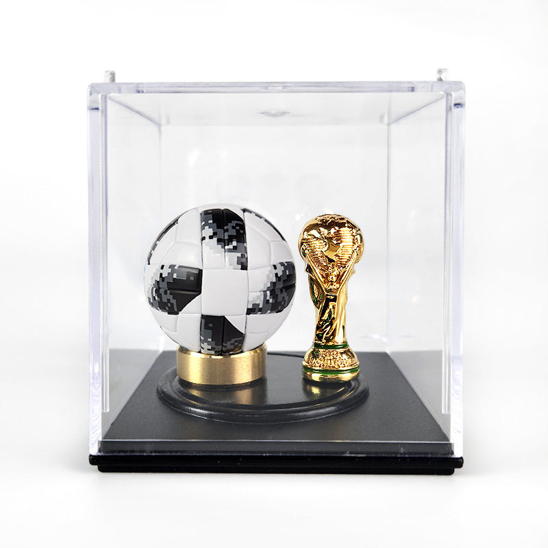 2026 World Cup (USA/Canada) Souvenir Set: Collectible Figures & Football – Creative Gift Box for Fans