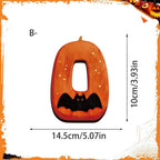 Halloween Wooden "BOO" Tabletop Decoration with Ghost and Bat Motifs