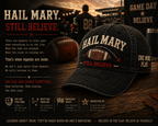 HAIL MARY Vintage Football Cap – Still Believe