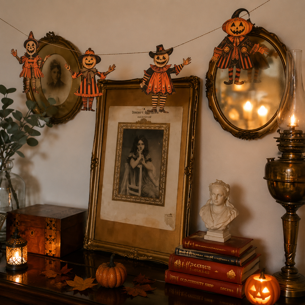 【Buy 1 Get 2nd 35% OFF】Vintage Halloween Wooden Wall Hanging Set