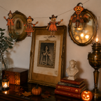 【Buy 1 Get 2nd 35% OFF】Vintage Halloween Wooden Wall Hanging Set
