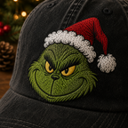 Naughty Is My Nice Vintage Christmas Cap