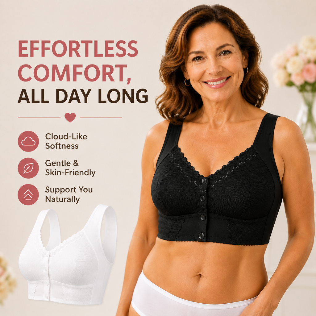 🏆Buy one get one free!🔥Front Closure Breathable Bra