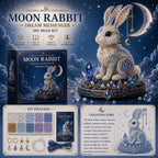 🌙 Moon Cat DIY Bead Kit | Create Your Own Magical Celestial Cat Art