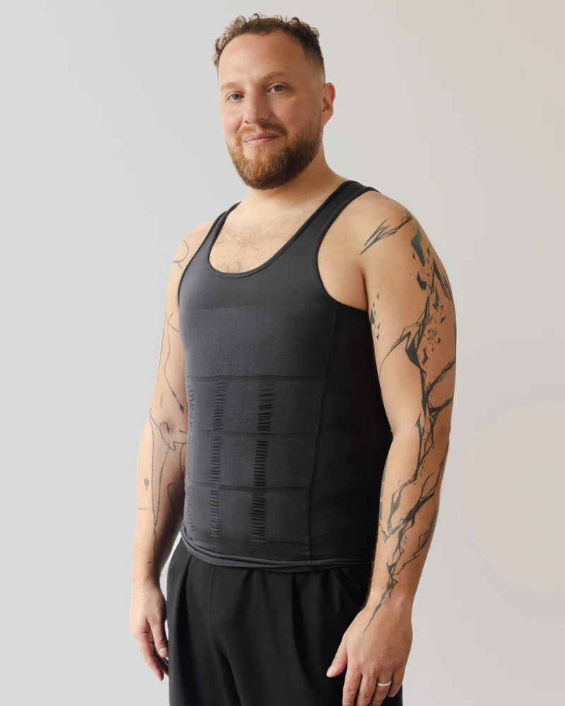 Comfortable shaping vest for men