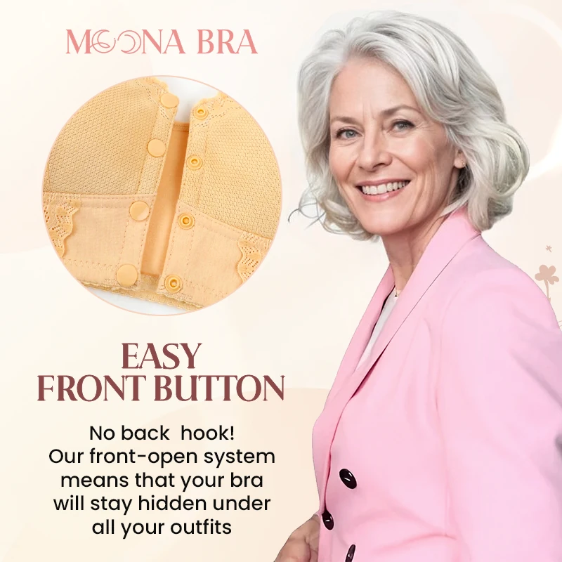 🏆Buy one get one free!🔥Front Closure Breathable Bra