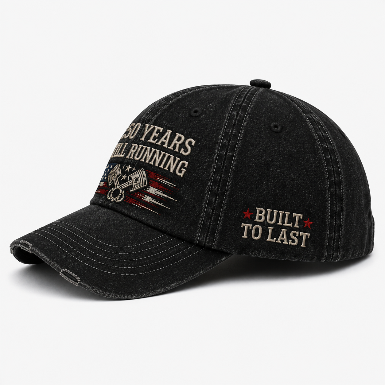 250 Years. Still Running.™ — American Heritage Vintage Cap