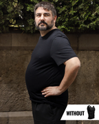 Comfortable shaping vest for men