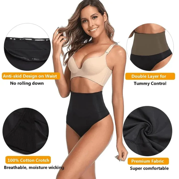 🏆Buy one get one free!🔥High Waist Tummy Control Shapewear Panties