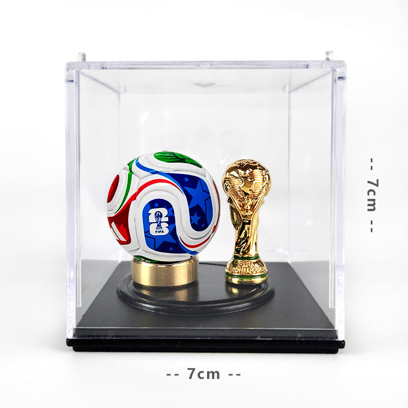 2026 World Cup (USA/Canada) Souvenir Set: Collectible Figures & Football – Creative Gift Box for Fans