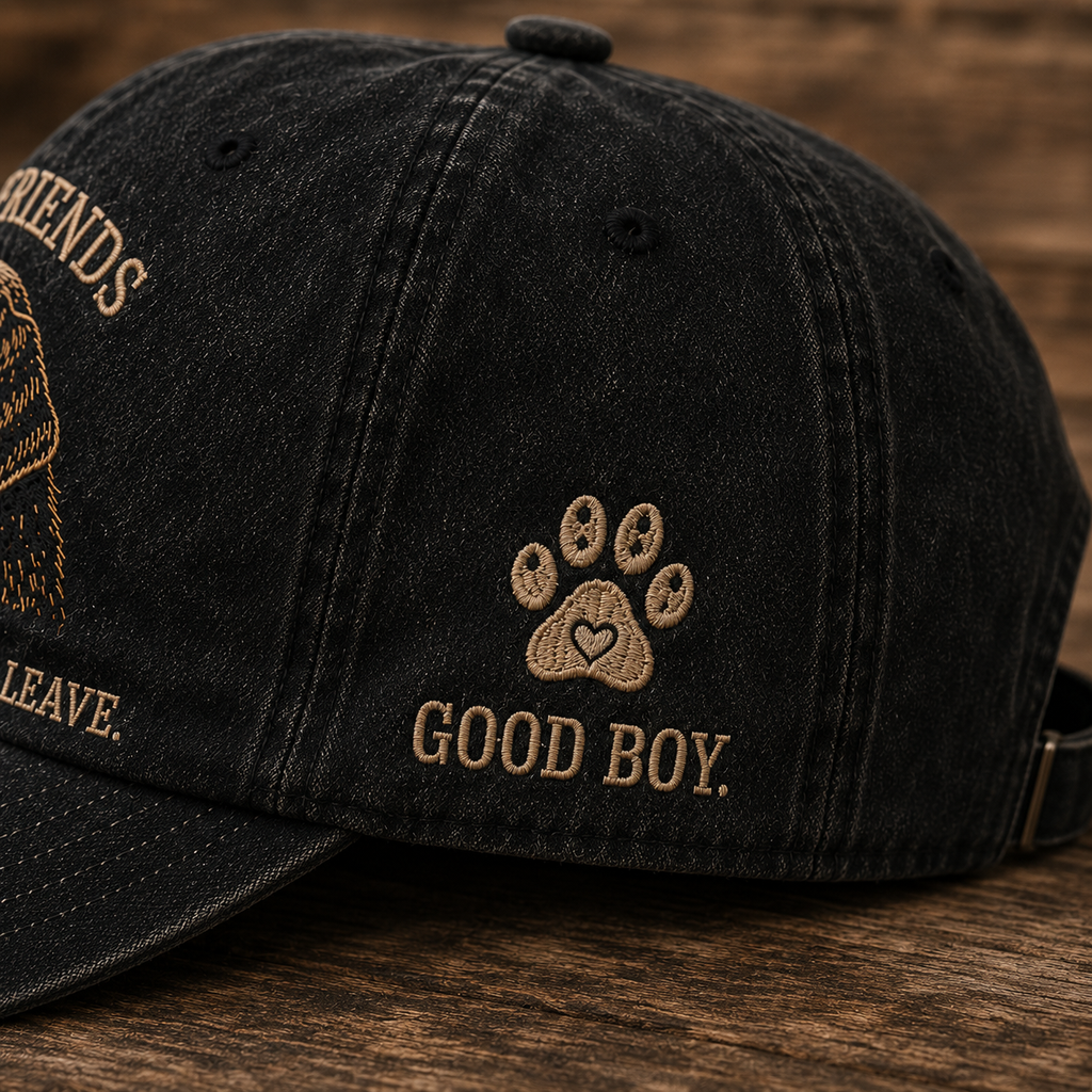 Old Friends Vintage Cap – A Tribute to the Dogs Who Never Really Leave