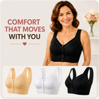 🏆Buy one get one free!🔥Front Closure Breathable Bra