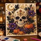 【Buy 1 Get 2nd 35% OFF】🎃 Halloween Bead Art DIY Kit – Create Spooky Cute Decorations with Tiny Beads