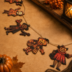 【Buy 1 Get 2nd 35% OFF】Vintage Halloween Wooden Wall Hanging Set