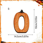 Halloween Wooden "BOO" Tabletop Decoration with Ghost and Bat Motifs