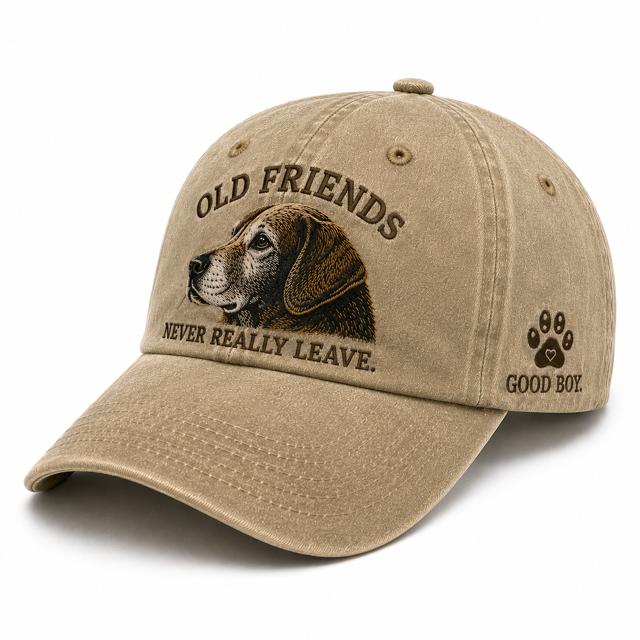 Old Friends Vintage Cap – A Tribute to the Dogs Who Never Really Leave