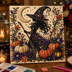 【Buy 1 Get 2nd 35% OFF】🎃 Halloween Bead Art DIY Kit – Create Spooky Cute Decorations with Tiny Beads