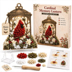 🎄 3D Christmas Cardinal Craft Kit | Create A Heartwarming Handmade Holiday Decoration