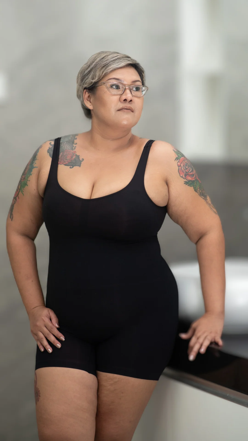 Comfort-Fit Shaping Bodysuit for Everyday Wear