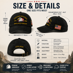 🇺🇸 250th Anniversary American Eagle Embroidered Cap | Vintage USA Patriotic Hat