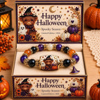 【Buy 1 Get 2nd 35% OFF】🎃Limited Edition Halloween Beaded Bracelet Set | SpookyCute Gift Jewelry