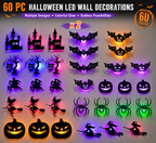 🎃 3D Light-Up Halloween Wall Decorations