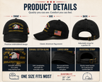 🇺🇸 250th Anniversary American Eagle Embroidered Cap | Vintage USA Patriotic Hat