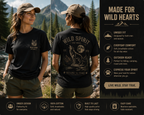 Wild Spirit™ Wolf Outdoor T-Shirt | Vintage Wilderness Graphic Tee