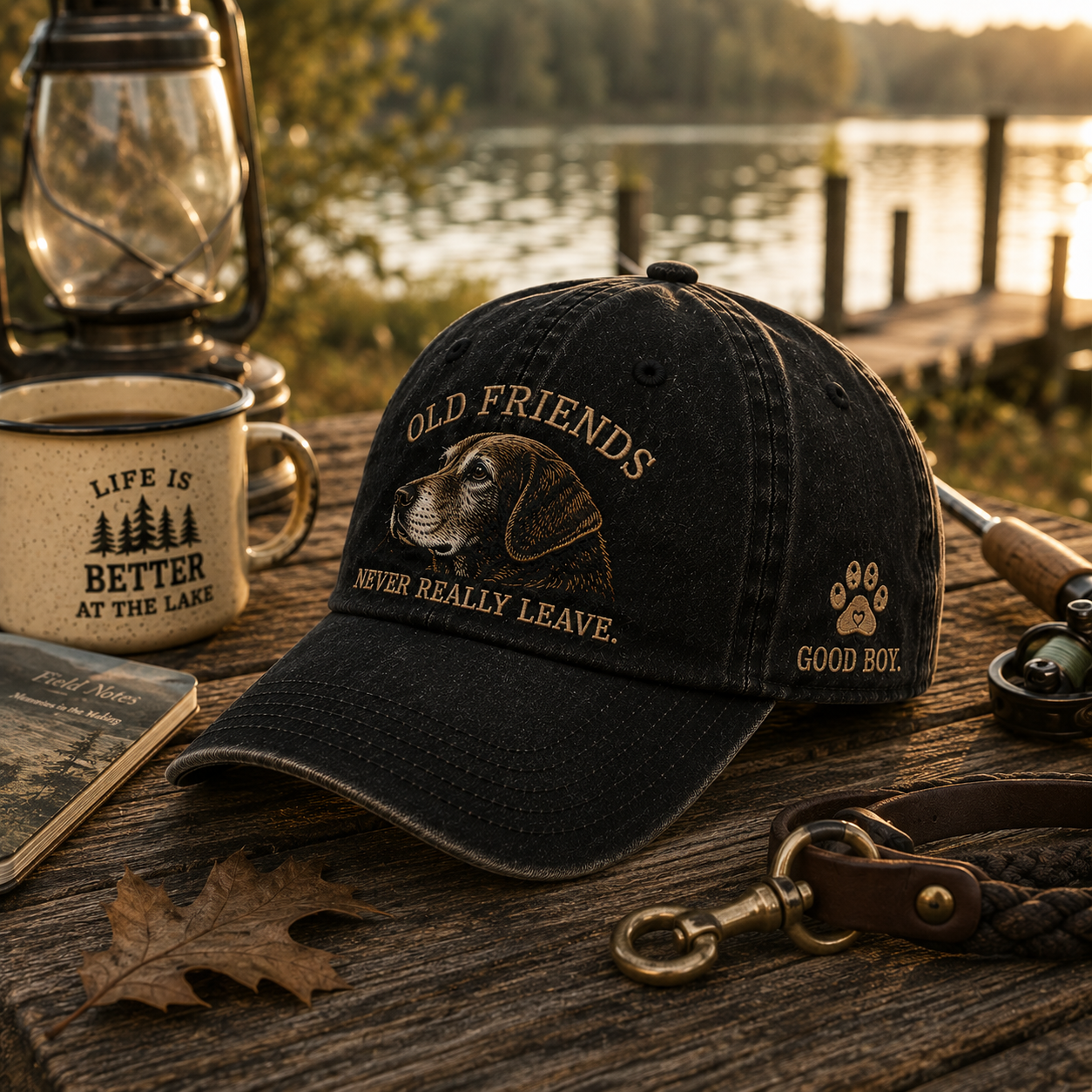 Old Friends Vintage Cap – A Tribute to the Dogs Who Never Really Leave