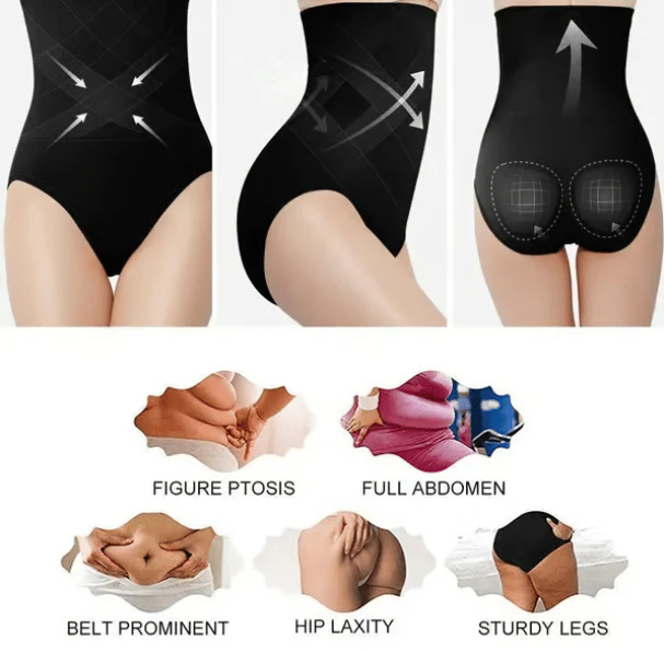 🏆Buy one get one free!🔥High Waist Tummy Control Shapewear Panties