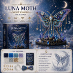 🌙 Moon Cat DIY Bead Kit | Create Your Own Magical Celestial Cat Art