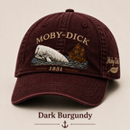Moby-Dick™ Vintage-Print Hat | Whale and Nautical Culture-Themed Hat