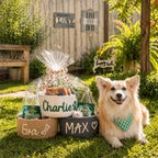MamaRaya Personalized Dog Toy Basket