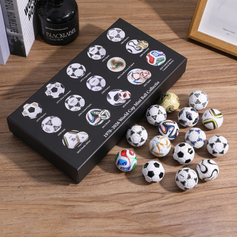 2026 World Cup (USA/Canada) Souvenir Set: Collectible Figures & Football – Creative Gift Box for Fans