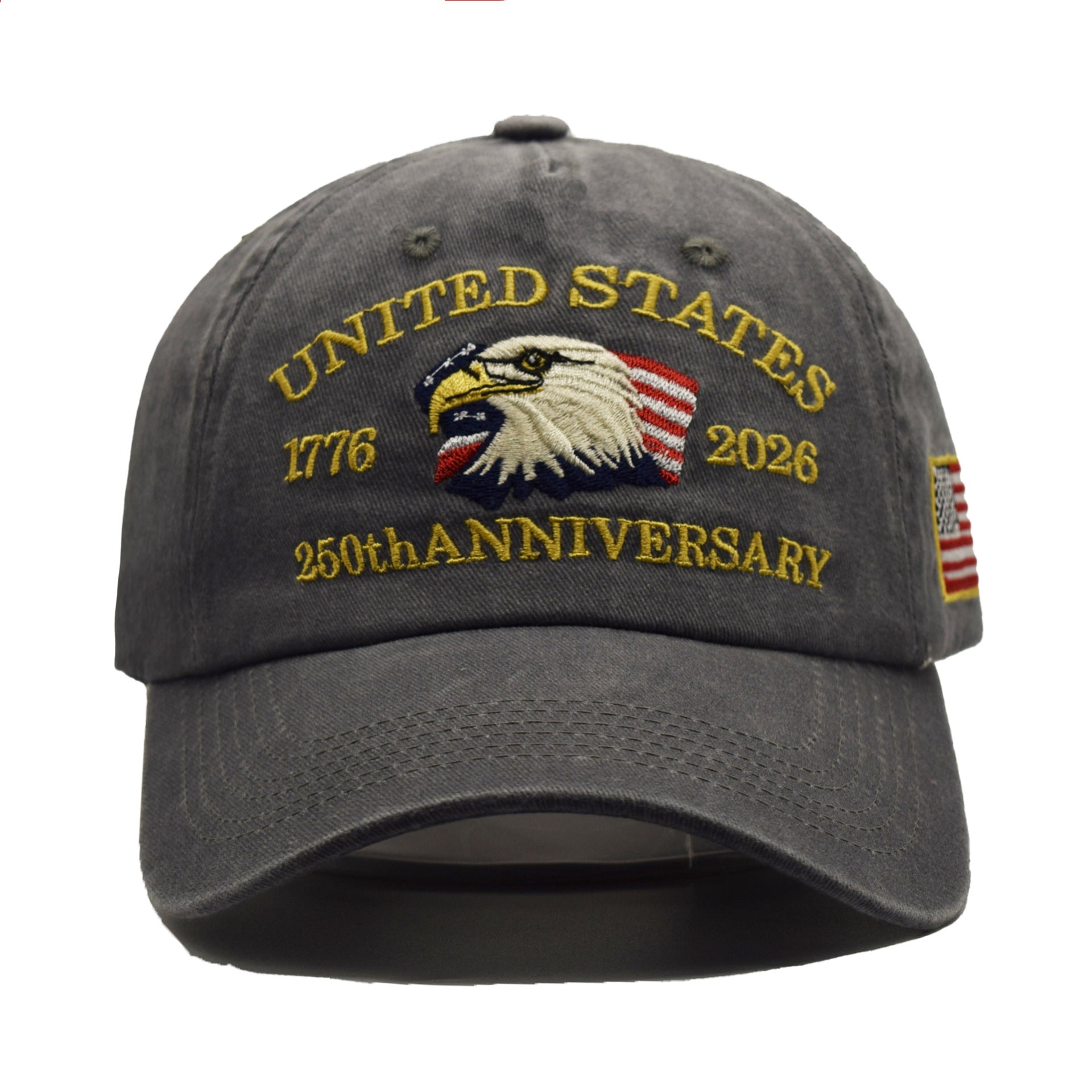 🇺🇸 250th Anniversary American Eagle Embroidered Cap | Vintage USA Patriotic Hat