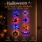 🎃 3D Light-Up Halloween Wall Decorations
