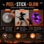 🎃 3D Light-Up Halloween Wall Decorations