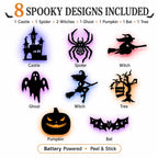 🎃 3D Light-Up Halloween Wall Decorations